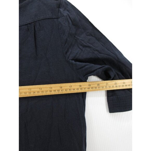 APC Dress Medium Rue Madame Paris Linen Blend Shift Boat Neck 38 * - Picture 5 of 12